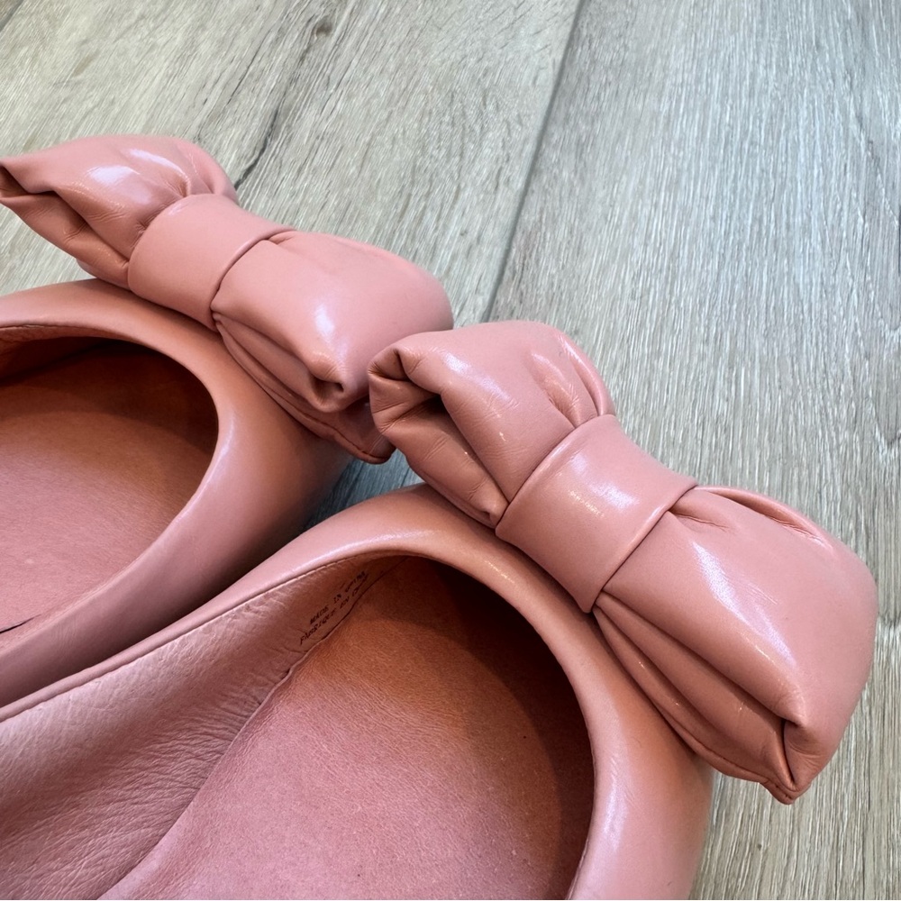 NWOB Jeffrey Campbell Bow-Out Ballet Flat in Pink, Size 8 - Picture 14 of 14